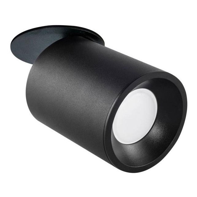 Süvistatav kohtvalgusti PALLAS 1xGU10/10W/230V must