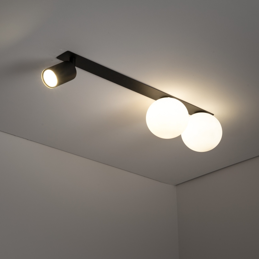 Süvistatav kohtvalgusti VOX 2xG9/8W/230V + 1xGU10/10W must
