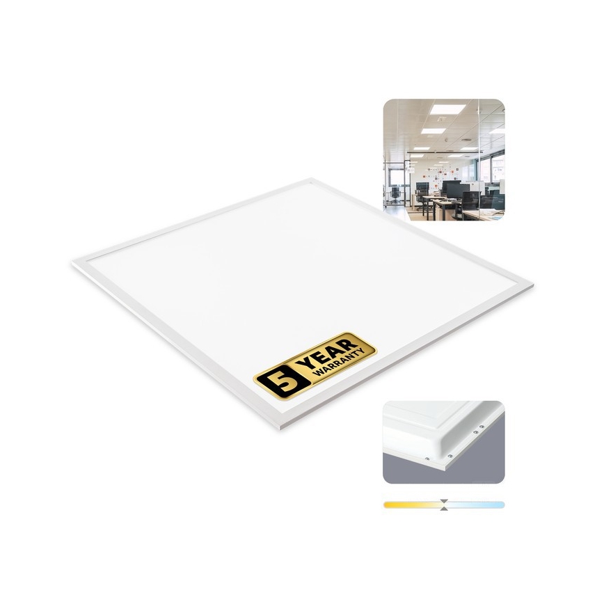 Süvistatav LED-laepaneel DAVRO LED/40W/230V 4000K 59,5x59,5 cm valge