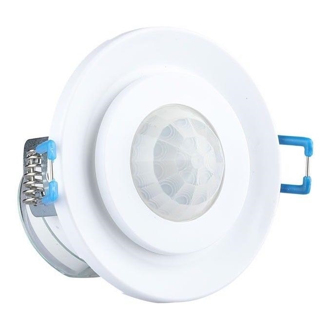 Süvistatav liikumisandur PIR 360° 400W/230V valge