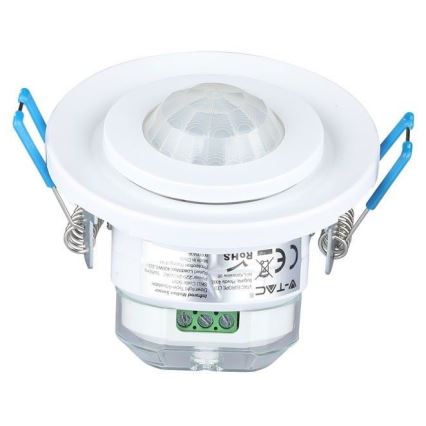 Süvistatav liikumisandur PIR 360° 400W/230V valge
