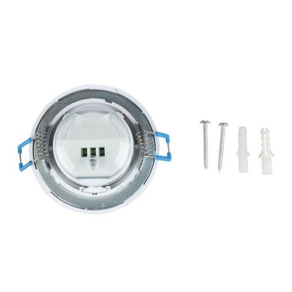 Süvistatav liikumisandur PIR 360° 400W/230V valge