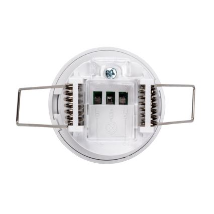 Süvistatav liikumisandur PIR 360° 400W/230V valge