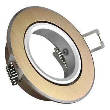 Süvistatav valgusti EAST OPAL 1xGU10/8W/230V d. 8,5 cm kuldne