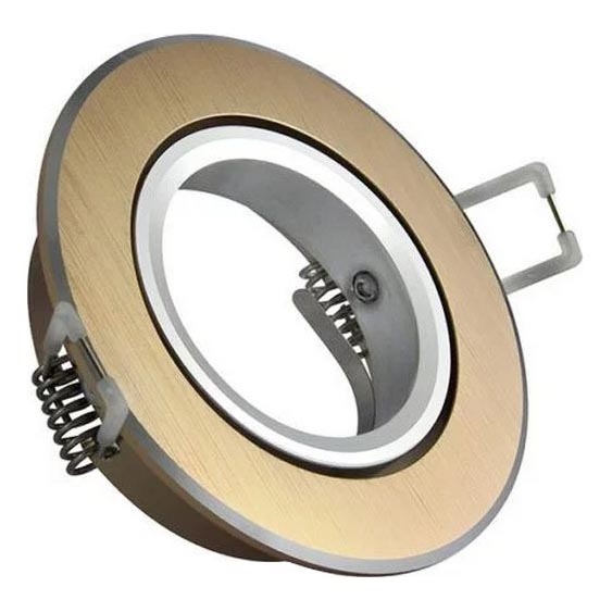 Süvistatav valgusti EAST OPAL 1xGU10/8W/230V d. 8,5 cm kuldne