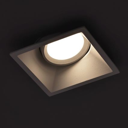 Süvistatav valgusti EYE 1xGU10/25W/230V ruut valge