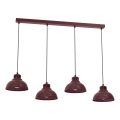 SVEN ripatslamp kaabliga 4xE27/15W/230V, bordoo