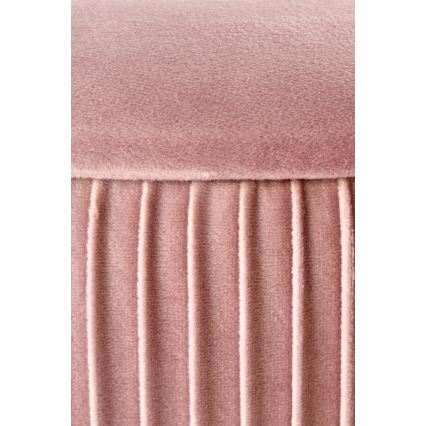Taburet CRICKET, Ø 40 cm, roosa
