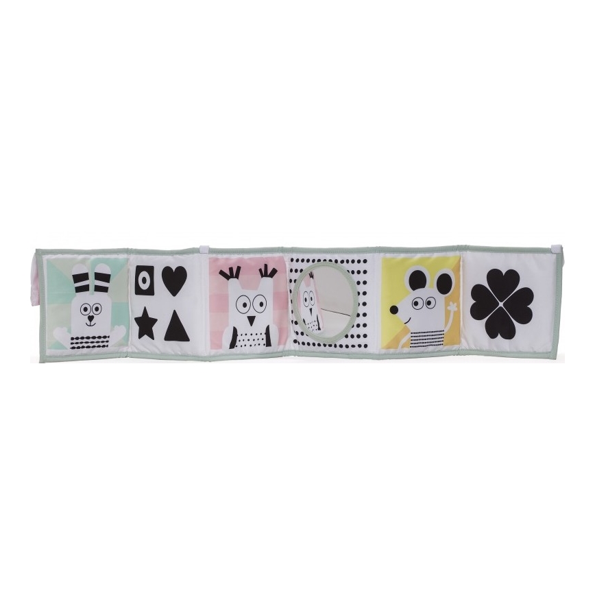Taf Toys - Beebi pehme raamat 3in1 loomad