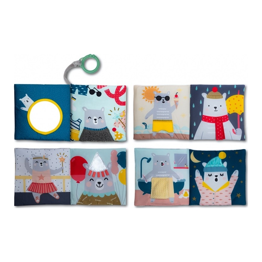 Taf Toys - Beebi pehme raamat karu