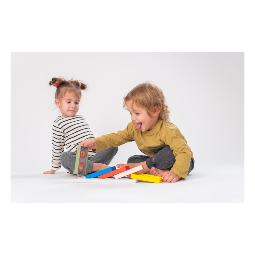Taf Toys - Laste doomino 4in1 loomad