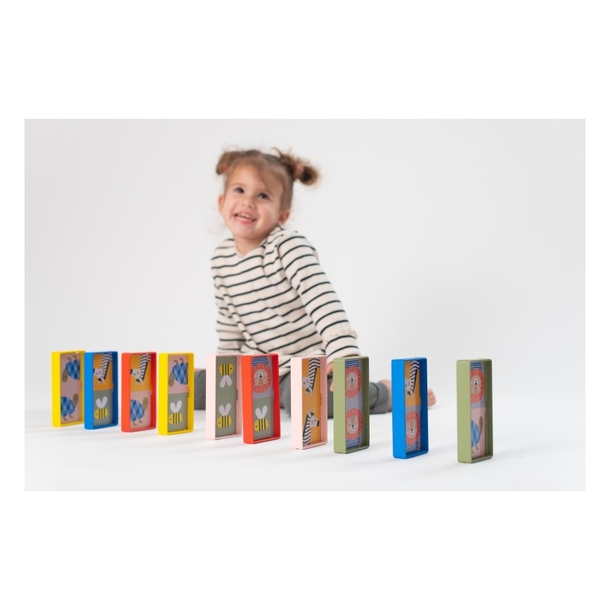 Taf Toys - Laste doomino 4in1 loomad