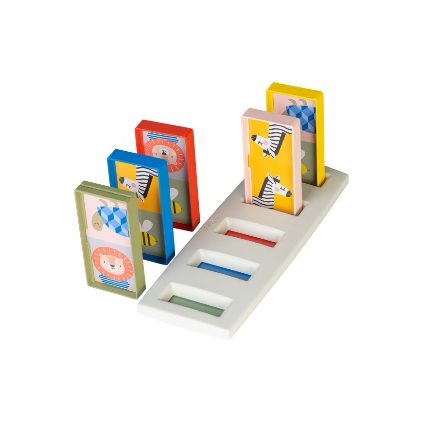Taf Toys - Laste doomino 4in1 loomad