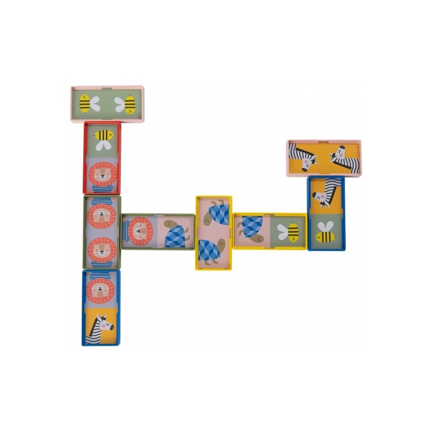Taf Toys - Laste doomino 4in1 loomad