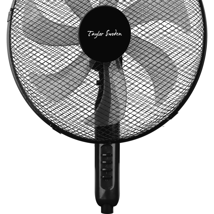 Taylor Swoden - Põrandaventilaator 50 W/230 V, 122 cm, must