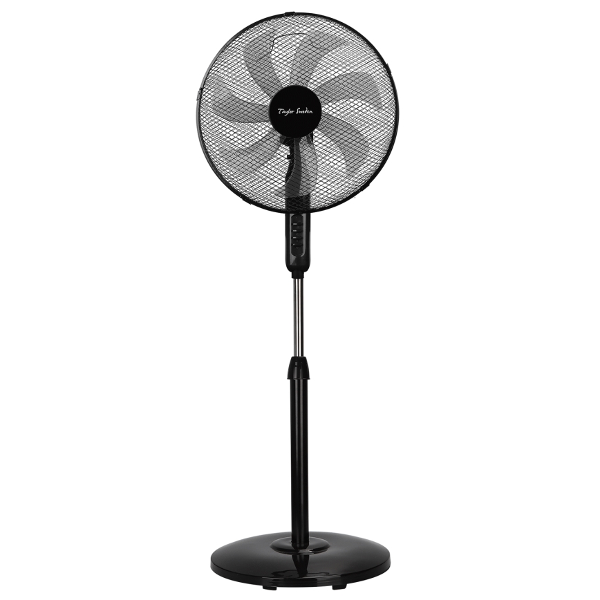 Taylor Swoden - Põrandaventilaator 50 W/230 V, 122 cm, must