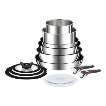 Tefal - 13-osaline INGENIO PREFERENCE ON kööginõude komplekt, roostevabast terasest