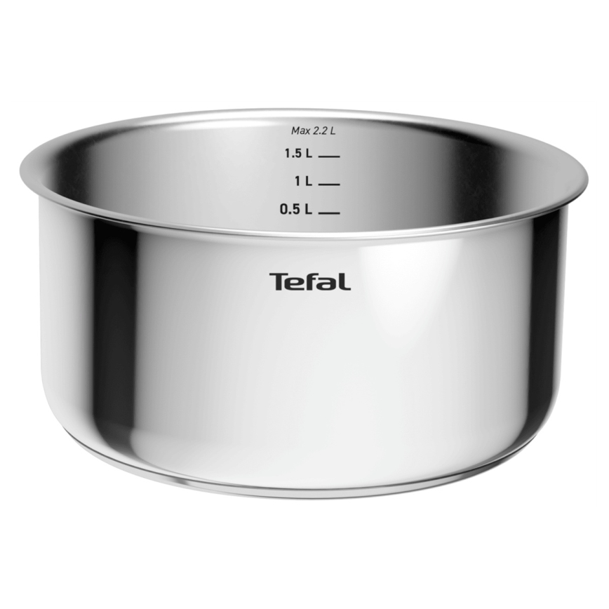 Tefal - 15-osaline INGENIO COOK roostevabast terasest pottide ja pannide komplekt