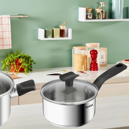 Tefal - 3-osaline DELICIOUS pottide komplekt roostevabast terasest
