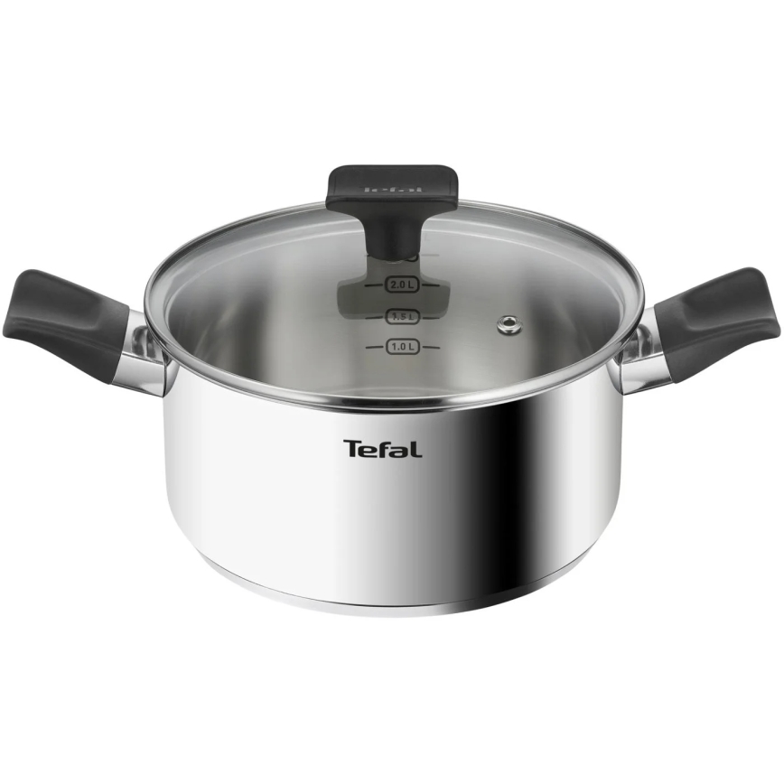 Tefal - 3-osaline DELICIOUS pottide komplekt roostevabast terasest