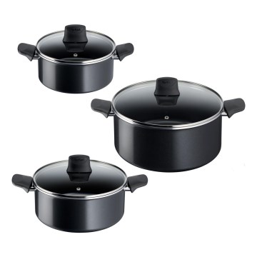 Tefal - 3-osaline kööginõude komplekt GENEROUS COOK