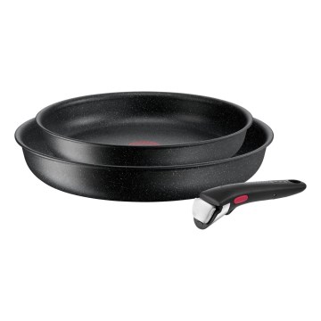 Tefal - 3-osaline pannikomplekt INGENIO BLACK STONE