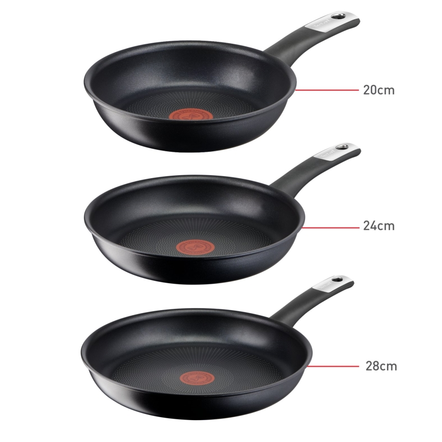 Tefal - 3-osaline pannikomplekt PERFECT TOUCH