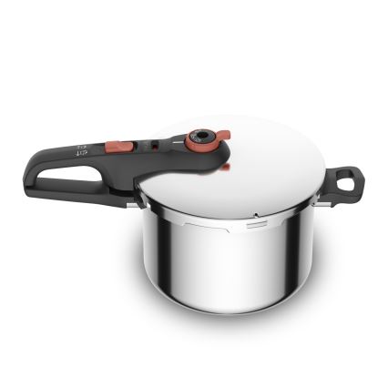 Tefal - 6 l surupott SECURE TRENDY + 5-osaline komplekt INGENIO EMOTION