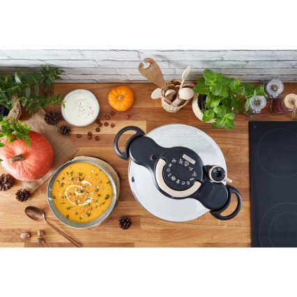 Tefal - 6 l survepott CLIPSINMINUT' NATURAL ECO RESPECT
