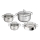 Tefal - 8-osaline kööginõude komplekt DUETTO+