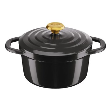Tefal - Ahjunõu kaanega AIR 20 cm antratsiit