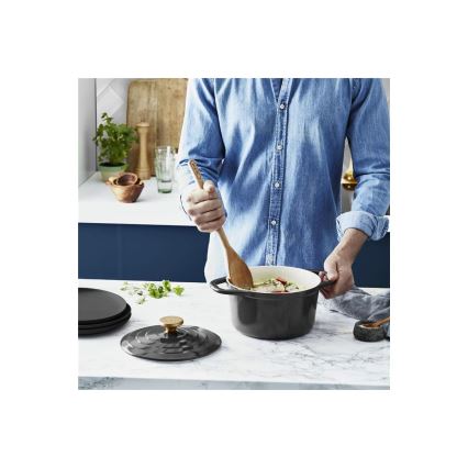 Tefal - Ahjunõu kaanega AIR 20 cm antratsiit
