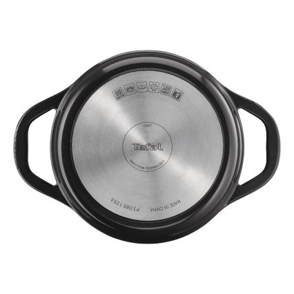 Tefal - Ahjunõu kaanega AIR 20 cm antratsiit