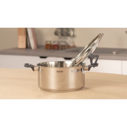 Tefal - Ahjunõu kaanega DAILY COOK 20 cm