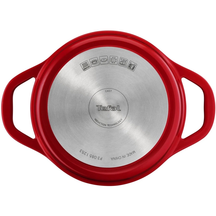 Tefal AIR pott koos kaanega 20 cm, punane