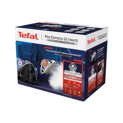 Tefal - Aurugeneraator EXPREEE ULTIMATE 2600W/230V must/valge