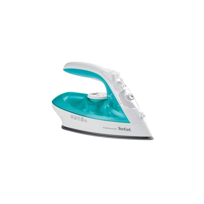 Tefal - Aurutriikraud FREEMOVE AIR 2400W/230V valge/türkiis