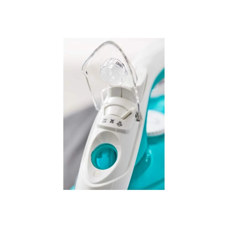 Tefal - Aurutriikraud FREEMOVE AIR 2400W/230V valge/türkiis