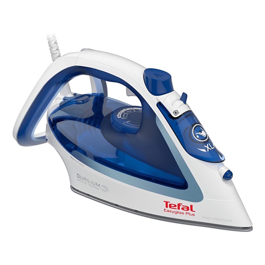 Tefal - Aurutriikraud STEAM IRONS EASYGLISS 2500W/230V valge/sinine