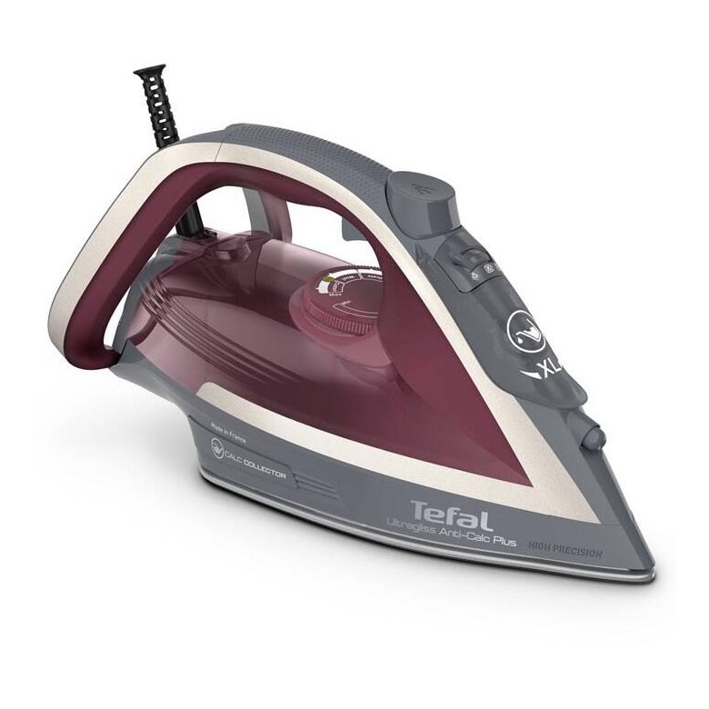 Tefal - Aurutriikraud ULTRAGLISS PLUS 2800W/230V burgundia/hall