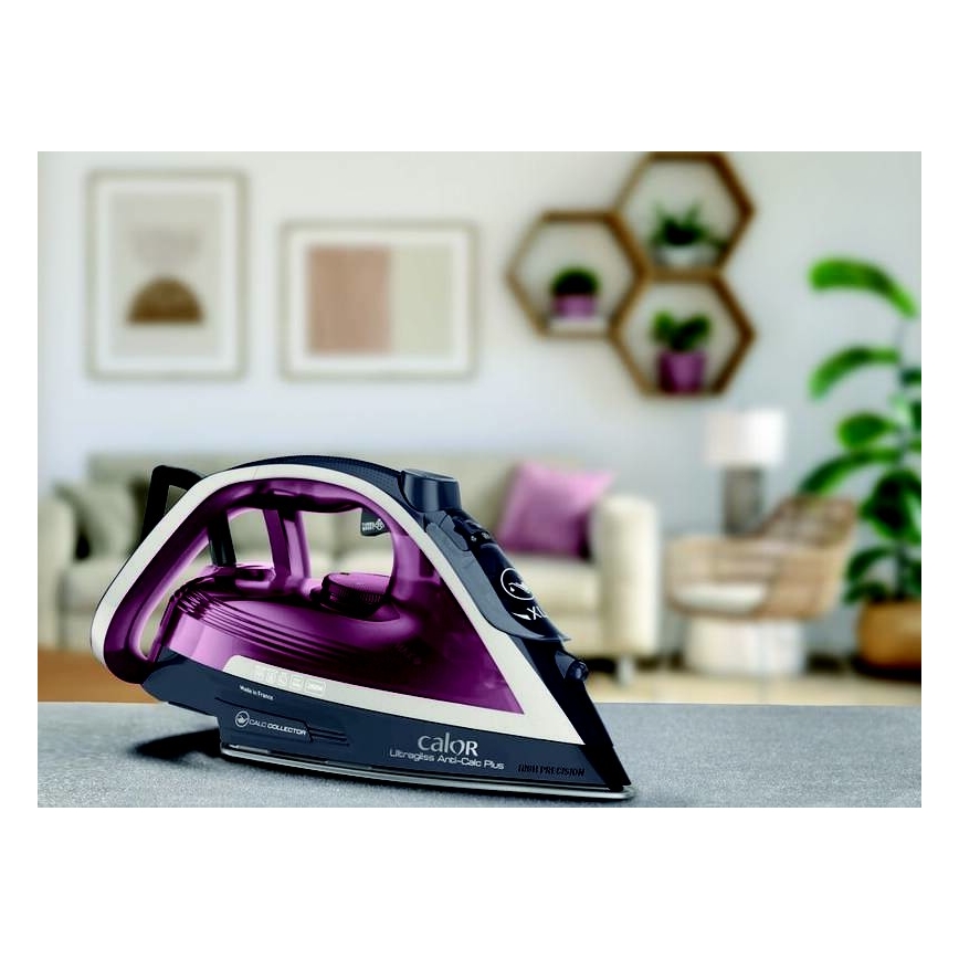 Tefal - Aurutriikraud ULTRAGLISS PLUS 2800W/230V burgundia/hall