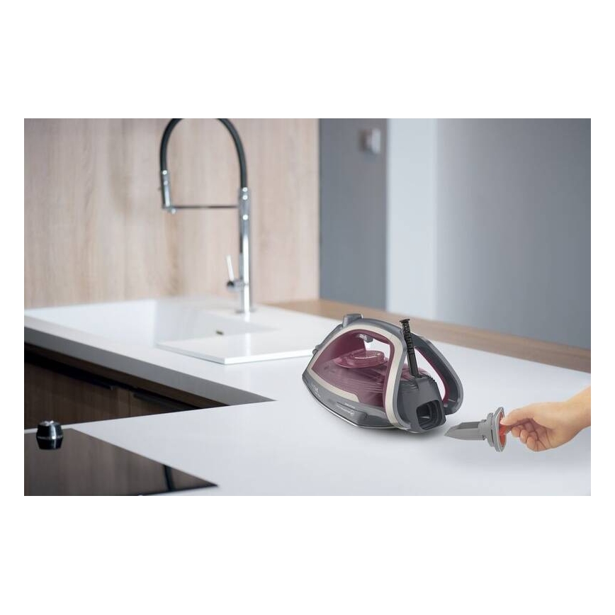 Tefal - Aurutriikraud ULTRAGLISS PLUS 2800W/230V burgundia/hall