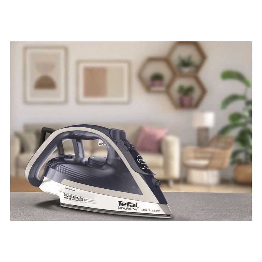Tefal - Aurutriikraud ULTRAGLISS PLUS 2800W/230V sinine