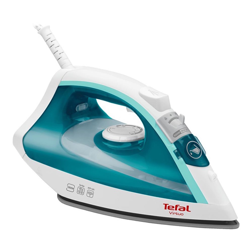 Tefal - Aurutriikraud VIRTUO 1800W/230V türkiis