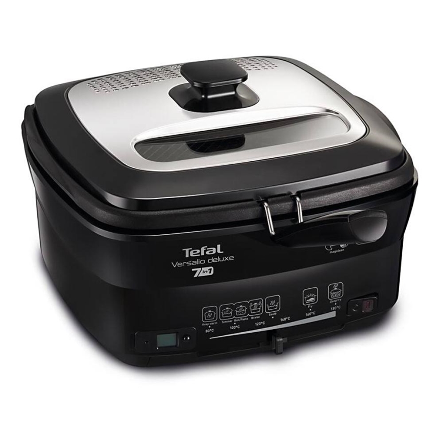 Tefal - Fritüür 2 l VERSALION DE LUXE 7in1 1600W/230V must