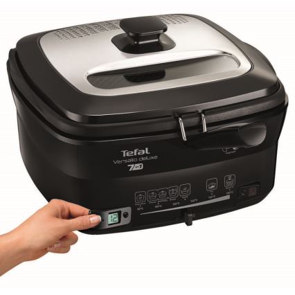 Tefal - Fritüür 2 l VERSALION DE LUXE 7in1 1600W/230V must