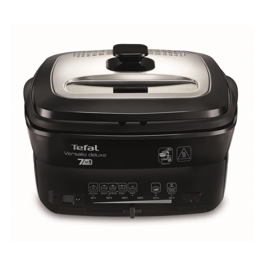 Tefal - Fritüür 2 l VERSALION DE LUXE 7in1 1600W/230V must