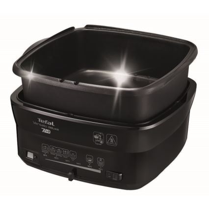Tefal - Fritüür 2 l VERSALION DE LUXE 7in1 1600W/230V must