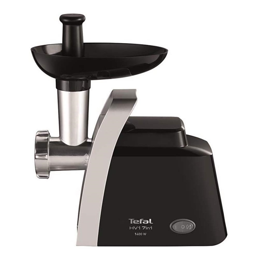 Tefal - Hakklihamasin 7-ühes 1400W/230V must/hõbedane
