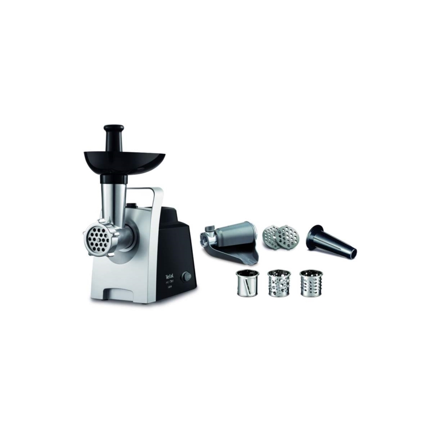 Tefal - Hakklihamasin 7-ühes 1400W/230V must/hõbedane